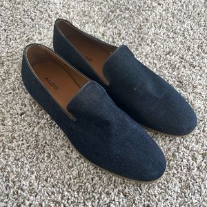 Aldo Size 11 Men’s Loafer in Denim
